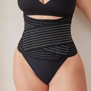 BUMPSUIT The Velcro Waist Trainer | Black